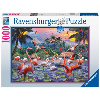Puzzle 1000 Flamingi